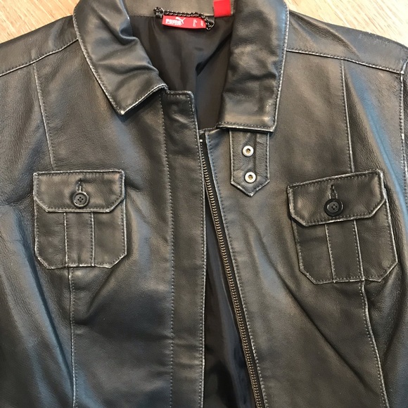 Puma leather coat - Picture 2 of 3